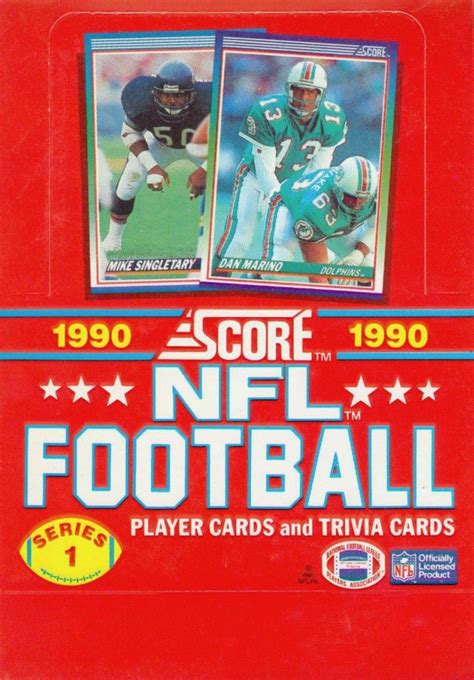 1990 score nfl most valuable cards|Most Valuable 1990 Football Cards 